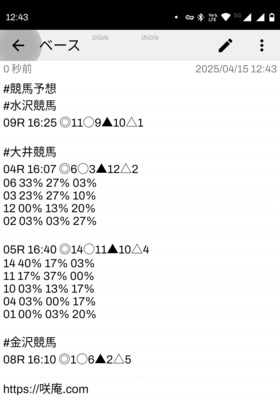 拡大表示する画像の選択