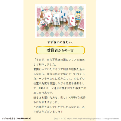 拡大表示する画像の選択