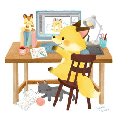 拡大表示する画像の選択